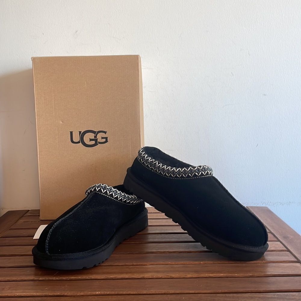 UGG Tasman Slipper Black USA Women Size 9/UK 7/EU 40